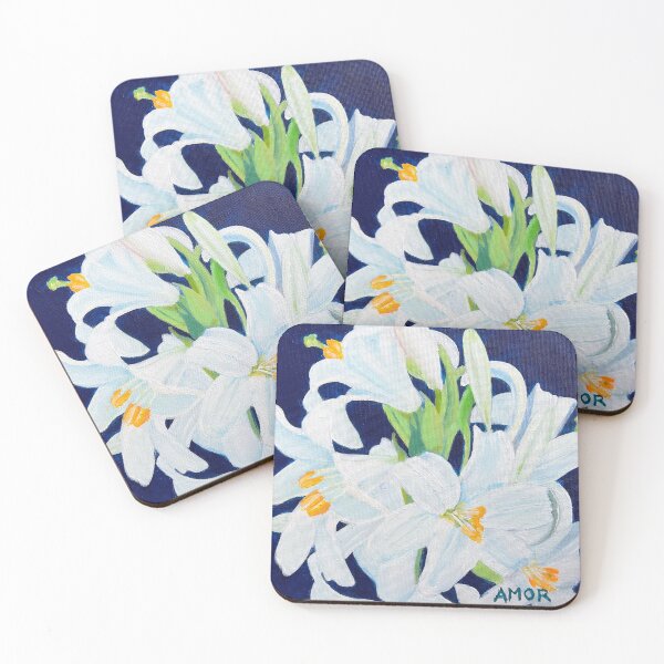 Item preview, June – White Lily (Lilium candidum) designed and sold by Amor Diez.
