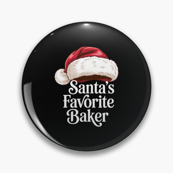 Item preview, Santa_s Favorite Baker Christmas Hat Funny Baking designed and sold by gourpmerzihd.