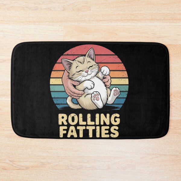 Item preview, Cat Rolling Fatties Men Women  designed and sold by HuValverdeArt.