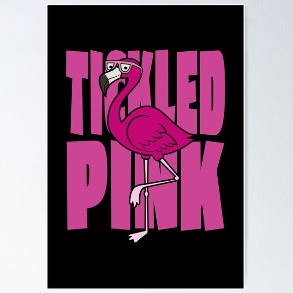 Item preview, Tickled Pink Flamingo in Glasses designed and sold by Phil Tessier.