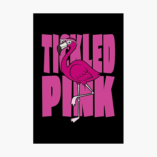 Item preview, Tickled Pink Flamingo in Glasses designed and sold by Phil Tessier.