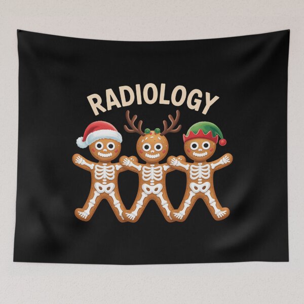 Item preview, Skeleton Gingerbread Radiology Christmas Holiday designed and sold by gourpmerzihd.