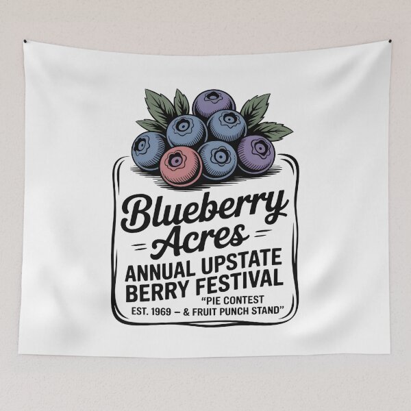 Item preview, Blueberry Acres designed and sold by SignumShop.