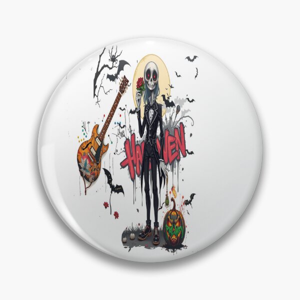 Item preview, halloween graffiti art anime cool family guitar designed and sold by atomsama.