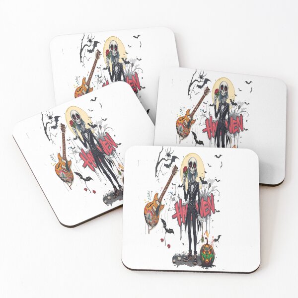 Item preview, halloween graffiti art anime cool family guitar designed and sold by atomsama.