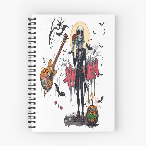 Item preview, halloween graffiti art anime cool family guitar designed and sold by atomsama.