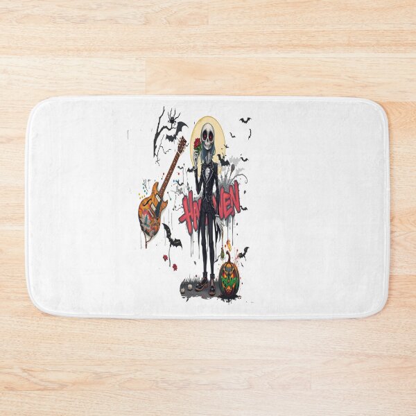 Item preview, halloween graffiti art anime cool family guitar designed and sold by atomsama.