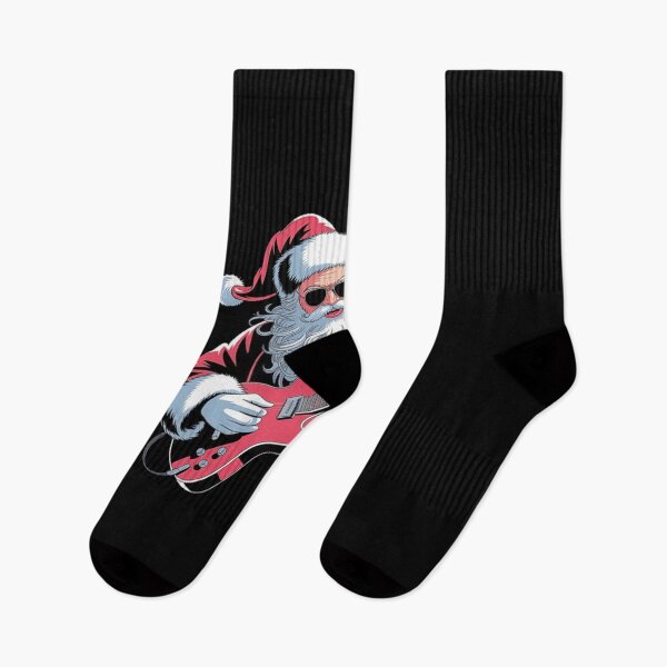 Item preview, Rockin’ Santa Claus Playing Electric Guitar – Cool Christmas Design designed and sold by love3617.