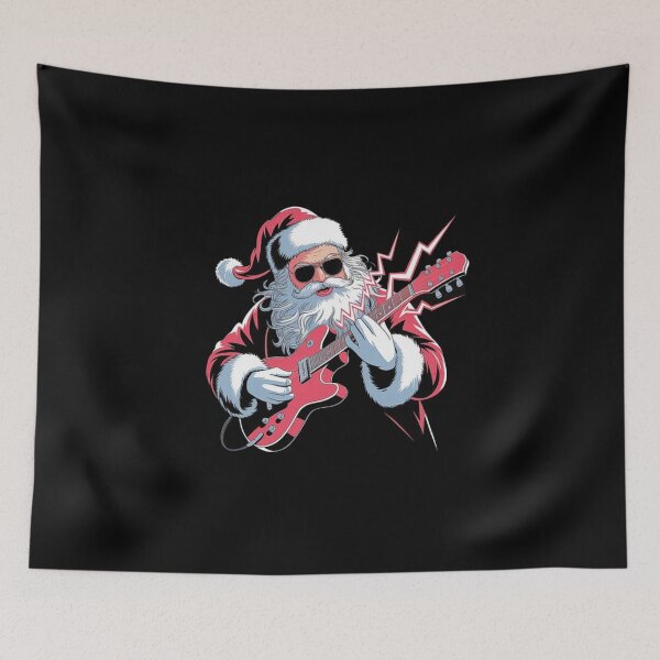 Item preview, Rockin’ Santa Claus Playing Electric Guitar – Cool Christmas Design designed and sold by love3617.