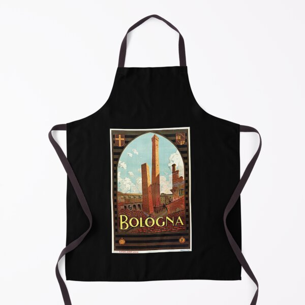 Item preview, Vintage Bologna Travel Poster | Art Deco Style Italian Tourism | Iconic Two Towers & Historic Architecture Print designed and sold by artofuniverse.