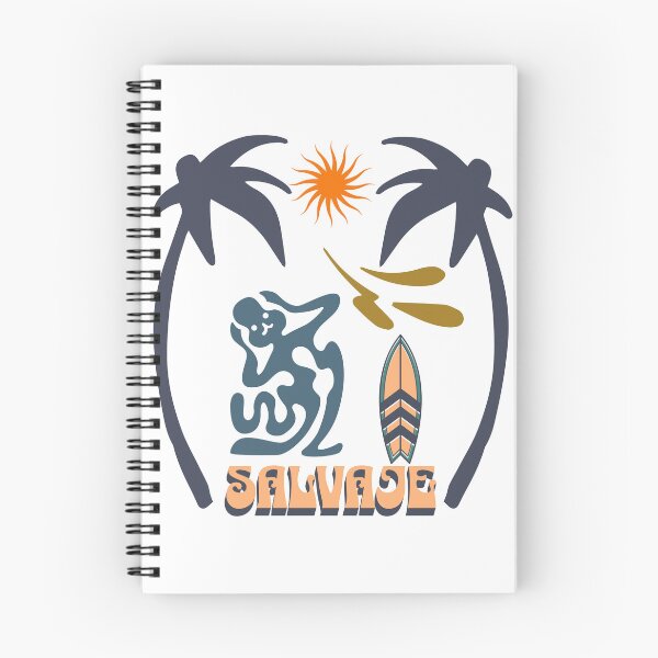 Item preview, Surf Salvaje-Palm tree with the abstract creature reaction of the water colour! Sewage alert UK designed and sold by Surf-Salvaje.