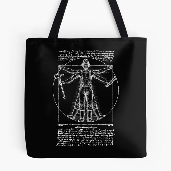 Item preview, Fireman Fire Fighter Vitruvian Man Leonardo Da Vinci Vintage designed and sold by GrandeDuc.