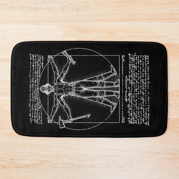 Item preview, Fireman Fire Fighter Vitruvian Man Leonardo Da Vinci Vintage designed and sold by GrandeDuc.