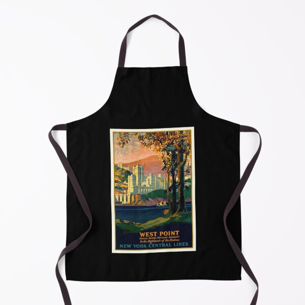 Item preview, Vintage New York Central Lines Travel Poster | West Point Military Academy Art | Hudson River Scenic Landscape & History designed and sold by artofuniverse.