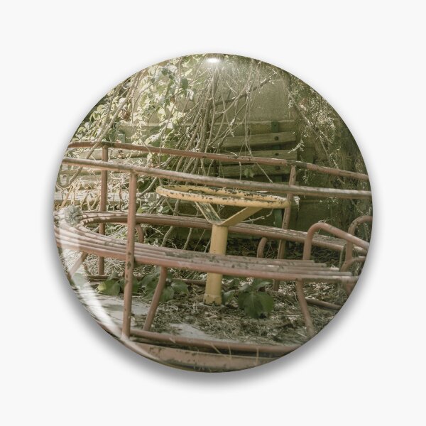 Item preview, Abandoned and Rusted Children's Roundabout - Urban Decay Nostalgia designed and sold by MDB_Shop.
