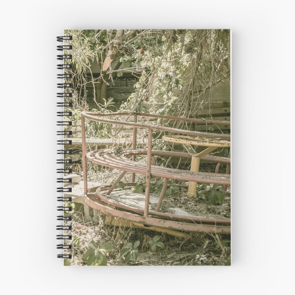 Item preview, Abandoned and Rusted Children's Roundabout - Urban Decay Nostalgia designed and sold by MDB_Shop.