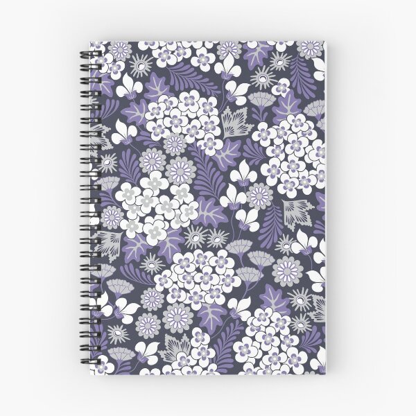 Item preview, Deep Purple Floral Garden designed and sold by dearchickie.