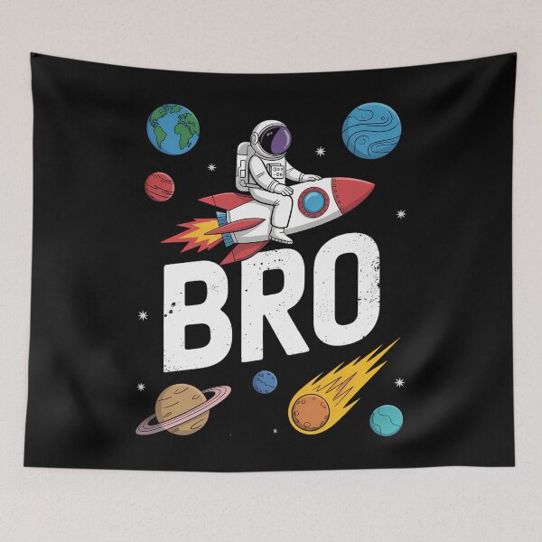 Item preview, Space Astronaut Birthday Family designed and sold by CookWorldLaughs.