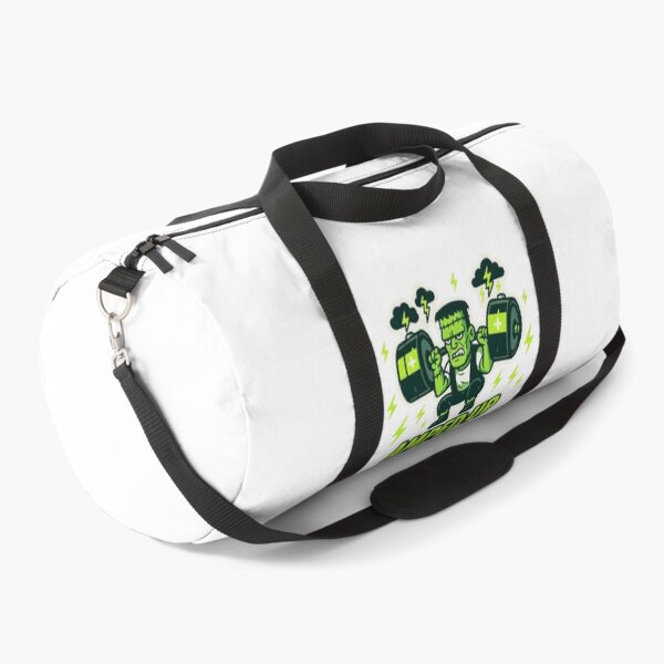 Item preview, Amped Up — Franken Gains with Battery Barbells designed and sold by Cheerioza.