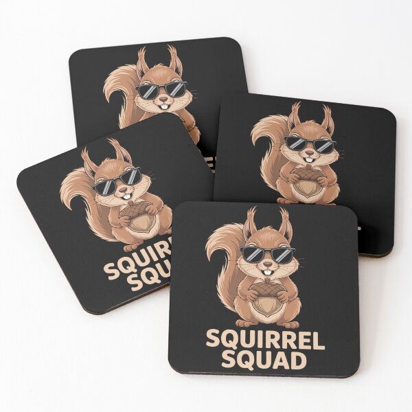 Item preview, Squirrel Squad Cute designed and sold by CookWorldLaughs.