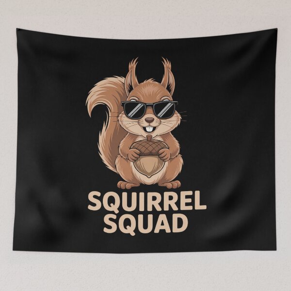Item preview, Squirrel Squad Cute designed and sold by CookWorldLaughs.