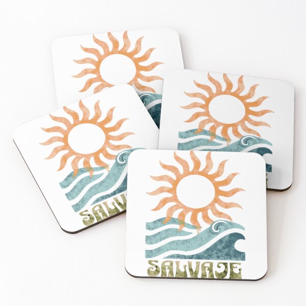 Item preview, Surf Salvaje-Sun dance with waves designed and sold by Surf-Salvaje.