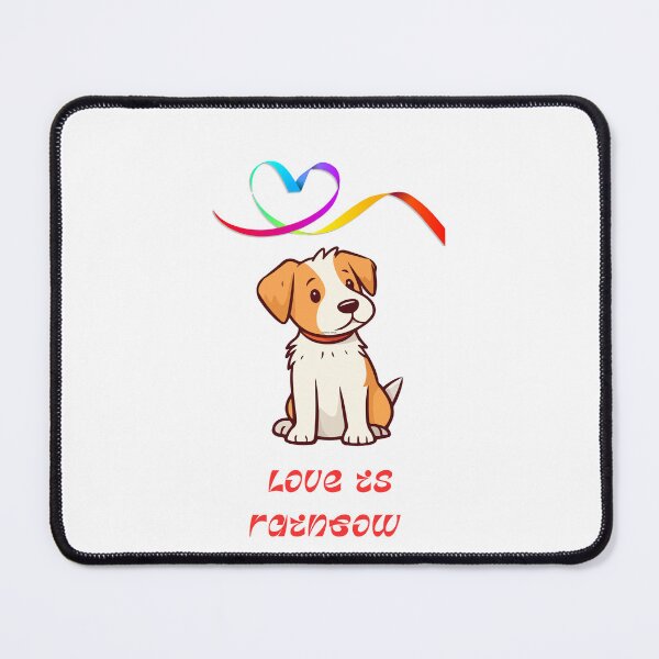 Item preview, Rainbow Puppy Heart designed and sold by Mayahoney15.