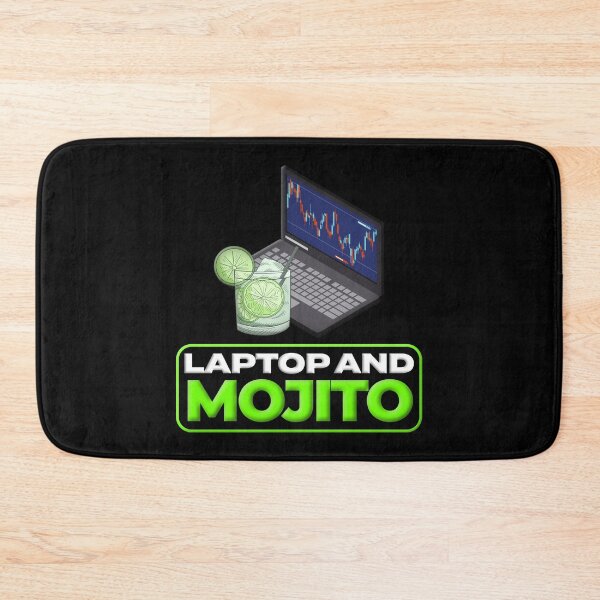 Item preview, Laptop And A Mojito Day Trading designed and sold by KamiTrades.