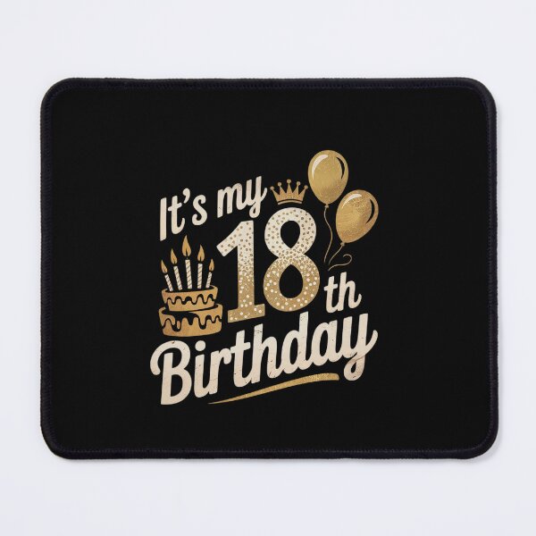 Item preview, It's My 18Th Birthday Idea For 18 Years Old Man And Woman designed and sold by EllinoKlemo.