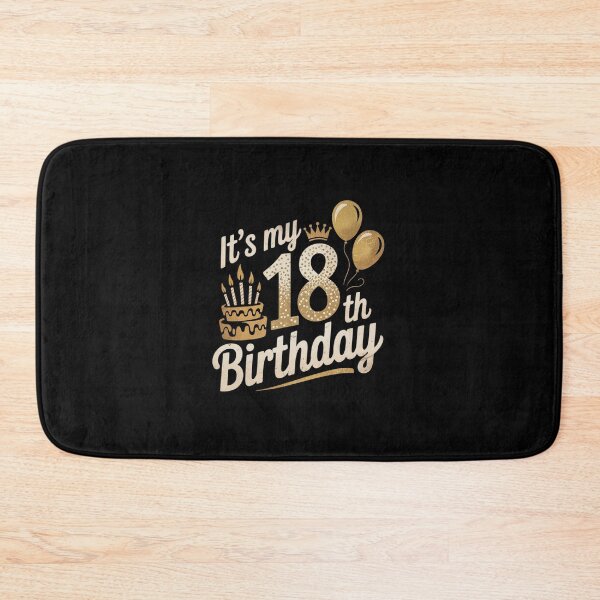 Item preview, It's My 18Th Birthday Idea For 18 Years Old Man And Woman  designed and sold by EllinoKlemo.