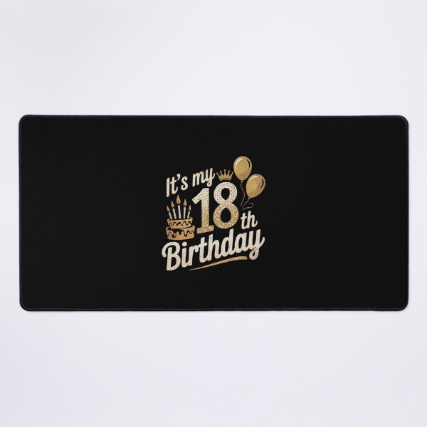 Item preview, It's My 18Th Birthday Idea For 18 Years Old Man And Woman  designed and sold by EllinoKlemo.
