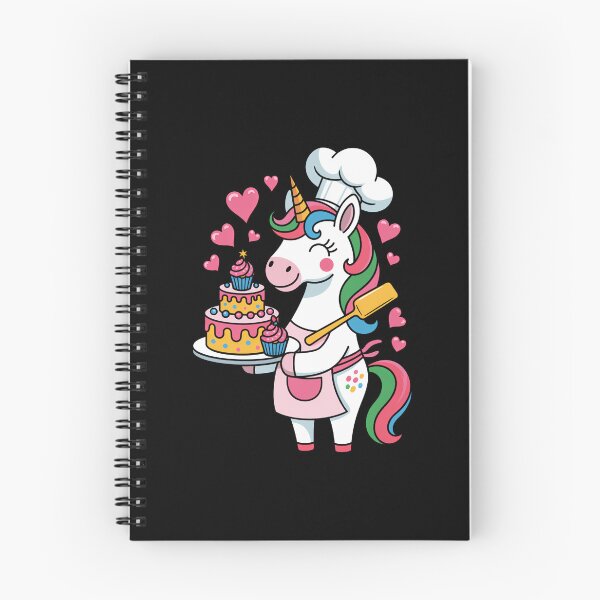 Item preview, Unicorn Baking Cupcakes designed and sold by CookWorldLaughs.