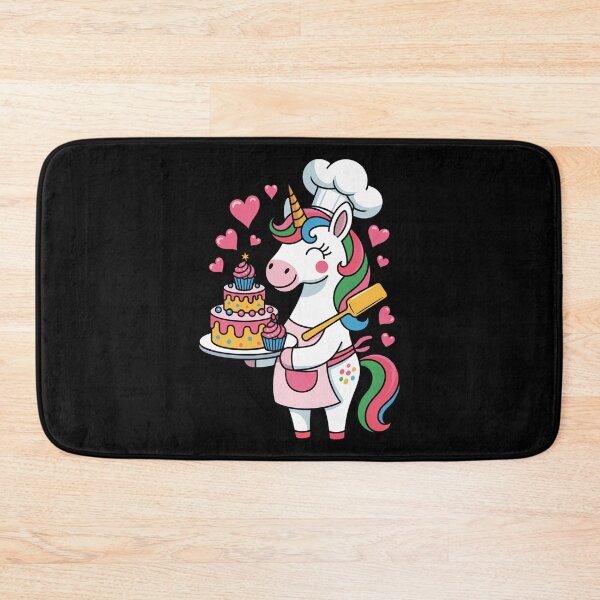 Item preview, Unicorn Baking Cupcakes designed and sold by CookWorldLaughs.