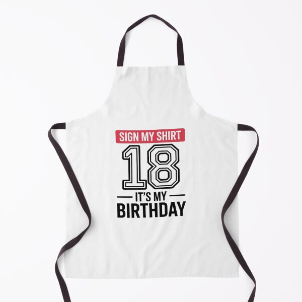 Item preview, It's My 18th Birthday Party 18 Years Old Boy Girl Sign My 1  designed and sold by EllinoKlemo.