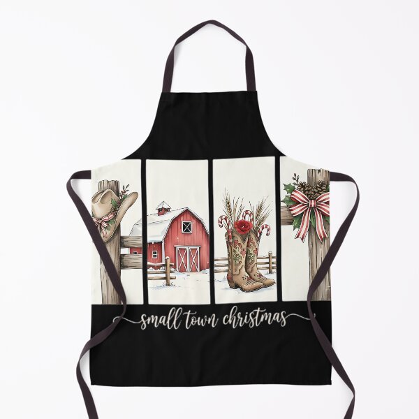 Item preview, Small Town Christmas | Rustic Country Farmhouse Holiday Art designed and sold by fayelamber.