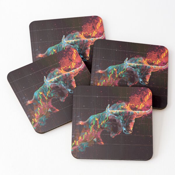 Item preview, Colorful Bull — Abstract Market Energy, forex, you,  designed and sold by Ewelina  Niemiec.