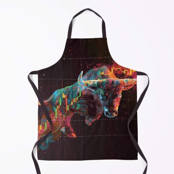 Item preview, Colorful Bull — Abstract Market Energy, forex, you, designed and sold by Ewelina Niemiec.