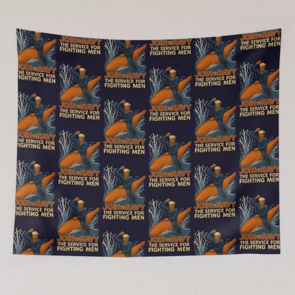 Item preview, Vintage USA Navy Recruitment poster. Remastered. designed and sold by Shoot-The-Moon.