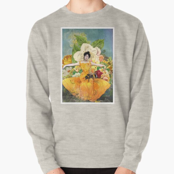 Yellow Bouquet Pullover Sweatshirt