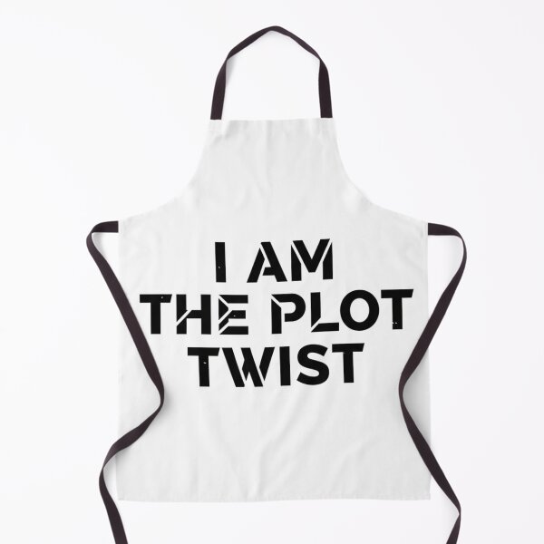 Item preview, I Am The Plot Twist | Main Character Energy | Empowering Bold Quote | Motivational Typography Art designed and sold by TrackinDaTrends.