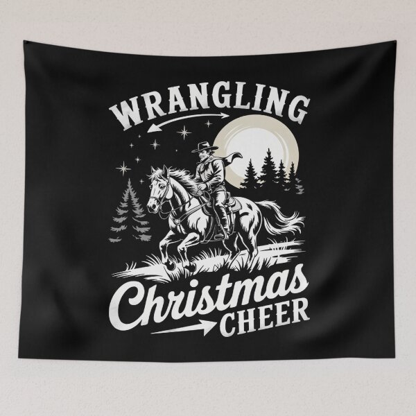 Item preview, Christmas Cowboy Santa Claus Country Western Xmas designed and sold by CookWorldLaughs.