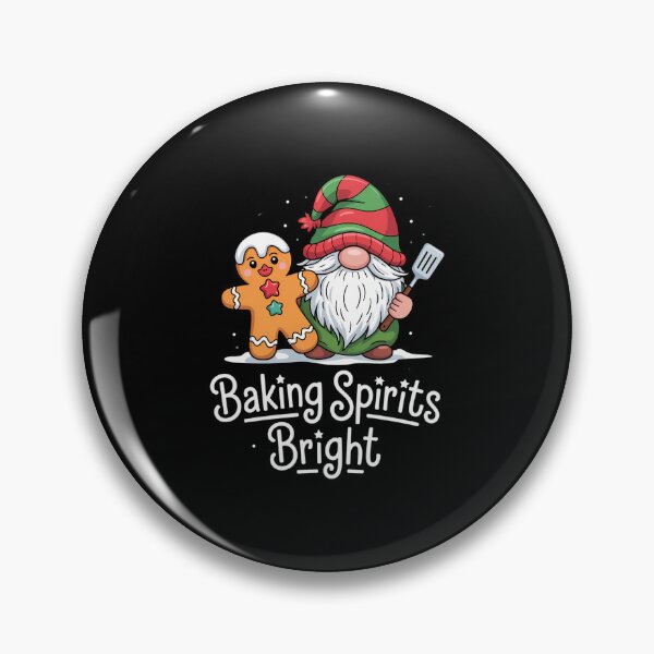Item preview, Christmas Gnomes Baking Xmas designed and sold by CookWorldLaughs.