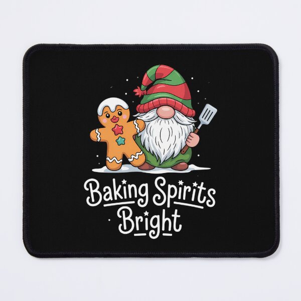 Item preview, Christmas Gnomes Baking Xmas designed and sold by CookWorldLaughs.