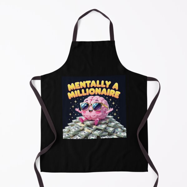 Item preview, Mentally a Millionaire as Cute Brain Edition designed and sold by CrystalCove11.