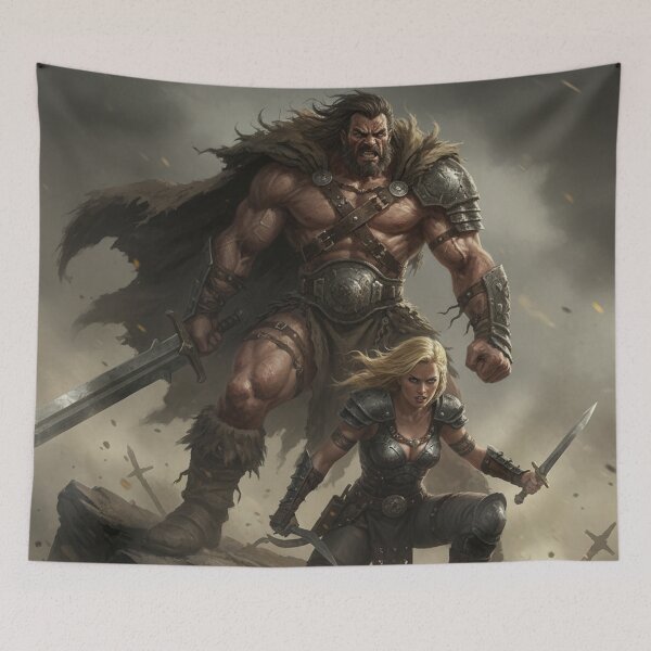 Item preview, Barbarian and Rogue designed and sold by RaF71PrO.