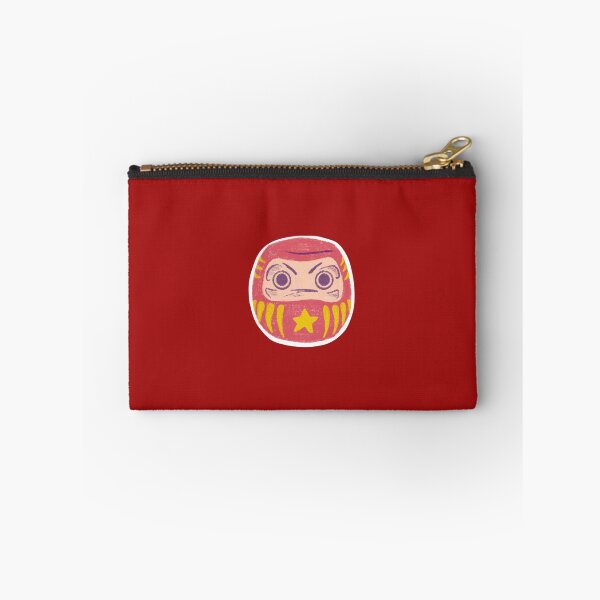 Item preview, Kawaii lucky red Japanese daruma doll designed and sold by kawaicherrypi.