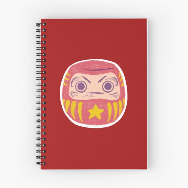 Item preview, Kawaii lucky red Japanese daruma doll designed and sold by kawaicherrypi.
