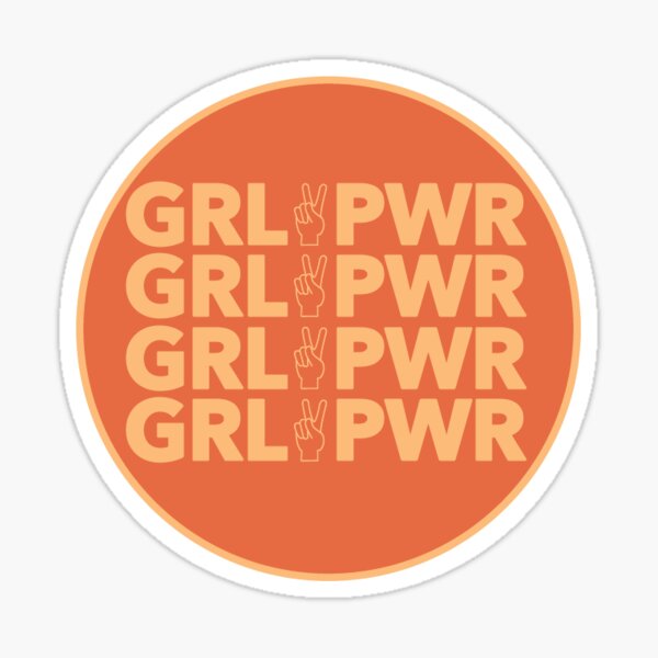 Girl Power Sticker Sticker