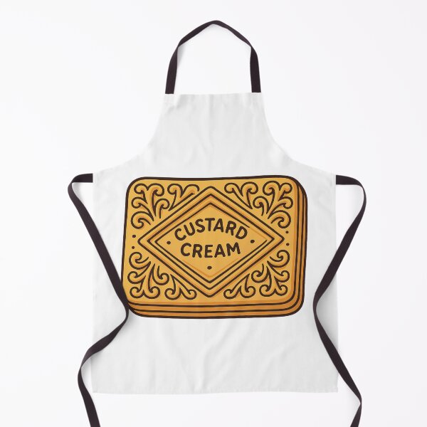 Item preview, Cartoon Custard Cream Biscuit | Cute Food Art designed and sold by Pokah79.