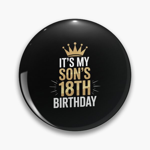 Item preview, It's My Son's 18th Birthday 18 Years Old Family Matching  designed and sold by EllinoKlemo.